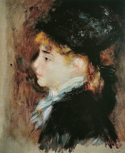 Portrait dit de Margot, 1878, Auguste Renoir