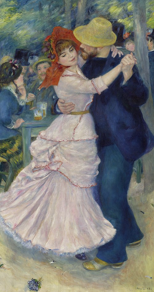 Dance at Bougival, 1883, Pierre-Auguste Renoir