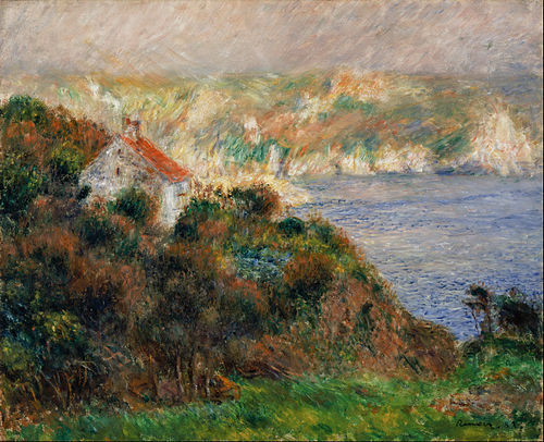 Brouillard à Guernsey, 1883, Auguste Renoir