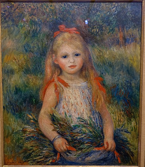 Enfant portant des épis, 1888, Auguste Renoir