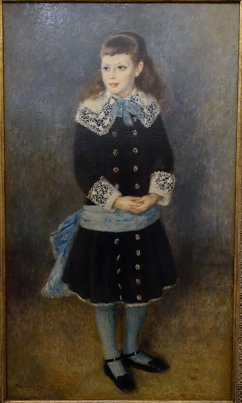 Marthe Berard by Pierre-Auguste Renoir, 1879, Auguste Renoir