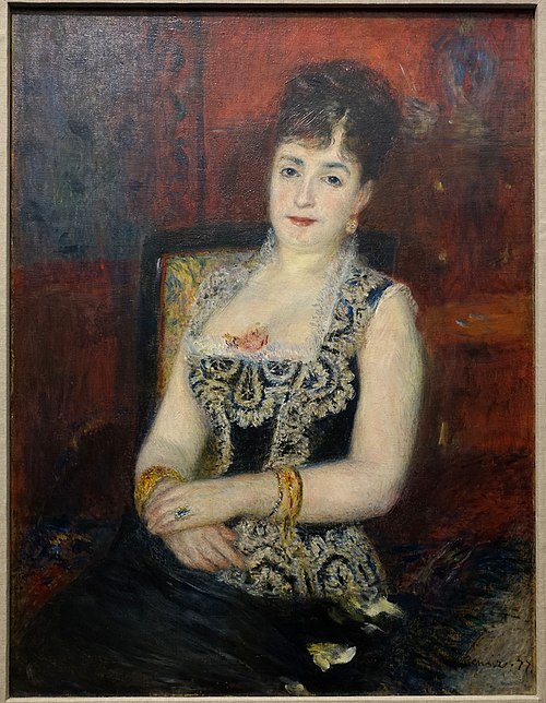 La Comtesse de Pourtalès, née Mélanie de Bussière, 1877, Auguste Renoir