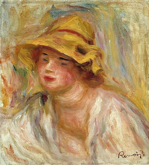 Study of a Girl, 1918, Pierre-Auguste Renoir