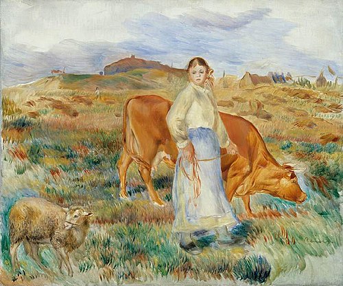 Le retour des champs, 1886, Pierre-Auguste Renoir