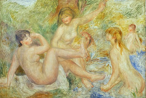 Les Grandes Baigneuses, 1904, Pierre-Auguste Renoir