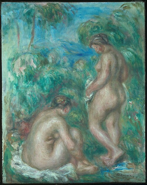 Badende kvinner, 1916, Pierre-Auguste Renoir