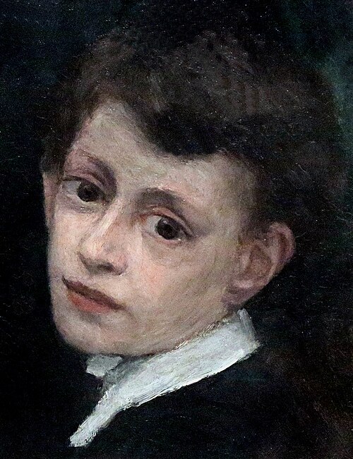 Portrait de Joseph Le Cœur, 1870, Auguste Renoir