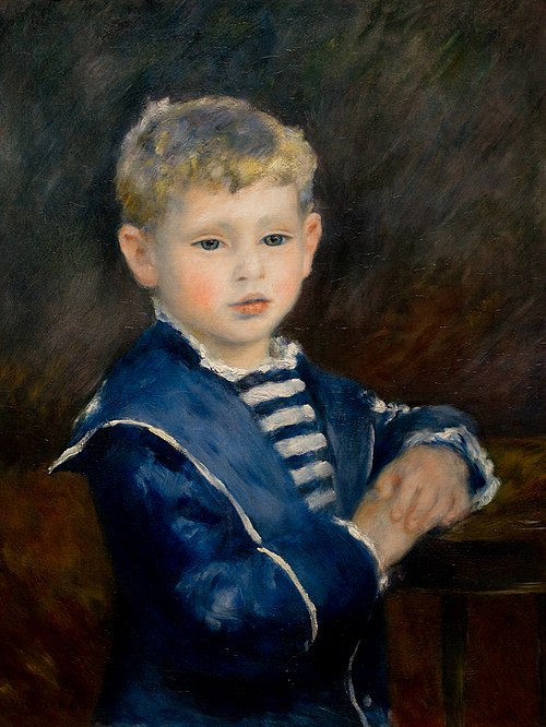 Portrait of Paul Haviland, 1884, Auguste Renoir