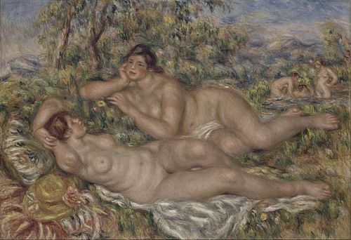 The Bathers, 1918, Pierre-Auguste Renoir