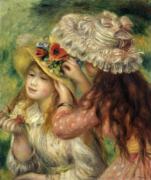 Summer Hats, 1893, Pierre-Auguste Renoir