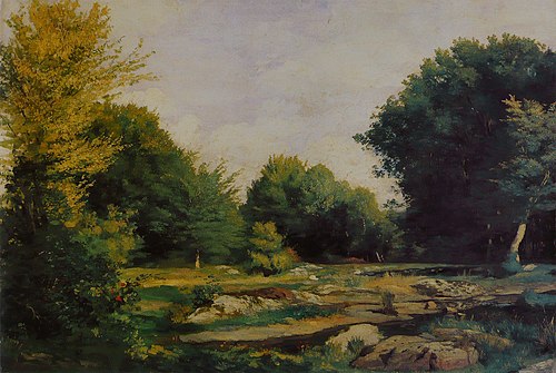 Clearing in the Woods, 1865, Pierre-Auguste Renoir