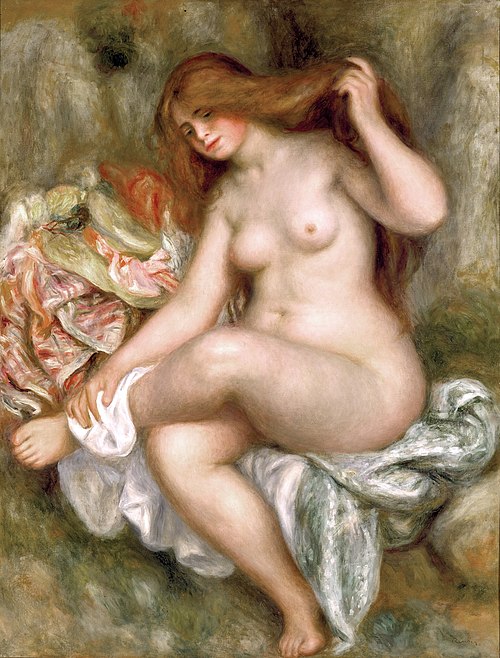 Seated Bather, 1903, Pierre-Auguste Renoir