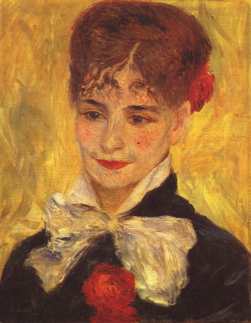 Portrait de Mme. Iscovesco, 1877, Auguste Renoir