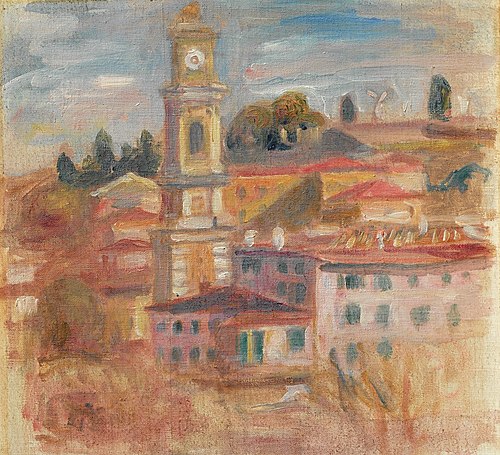 Les Toits du Vieux Nice, 1910, Pierre-Auguste Renoir