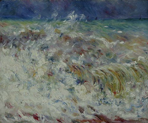 The Wave, 1882, Auguste Renoir