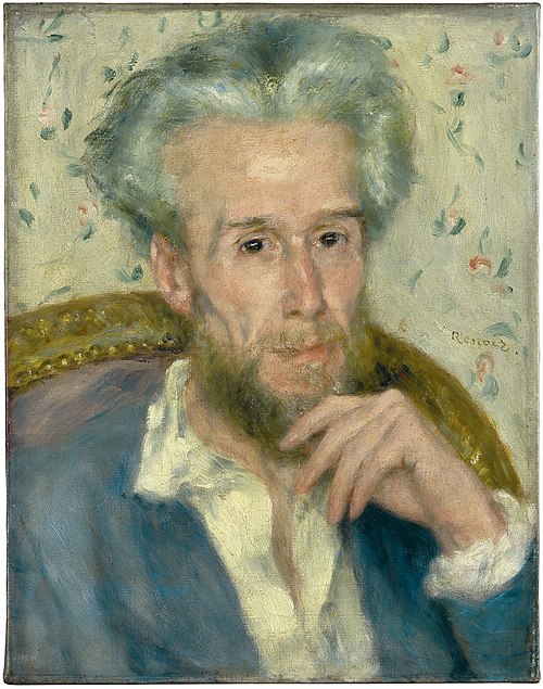 Portrait of Victor Chocquet, 1876, Auguste Renoir