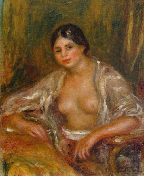 Gabrielle en costume oriental, 1913, Auguste Renoir