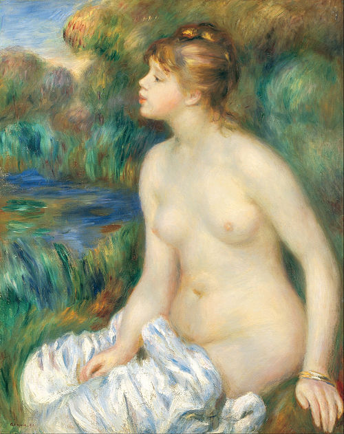 Bather, 1891, Auguste Renoir