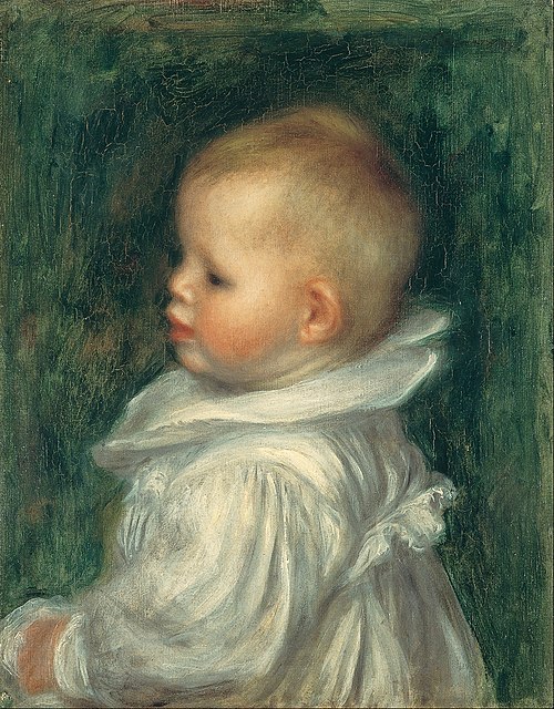 Portrait of Claude Renoir, 1902, Auguste Renoir