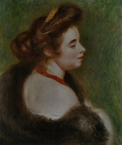 Portrait de Marthe Denis, 1904, Auguste Renoir