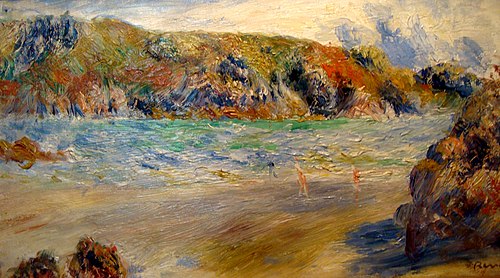 Guernesey, 1882, Auguste Renoir