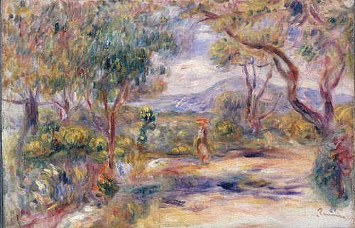 Landscape at Cagnes (Renoir's Garden), 1914, Auguste Renoir