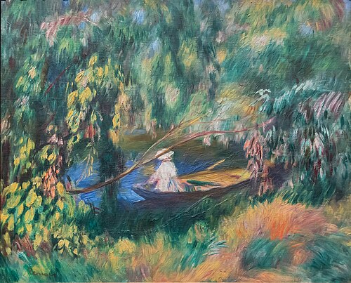 La barque, 1878, Auguste Renoir