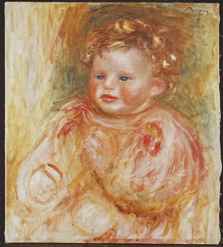 Portrait de Jean Renoir, enfant, , Auguste Renoir