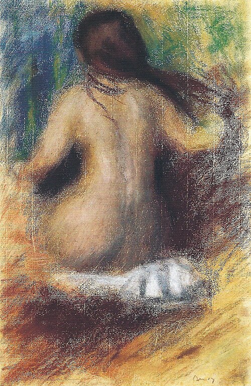 Nude from Behind, 1879, Pierre-Auguste Renoir