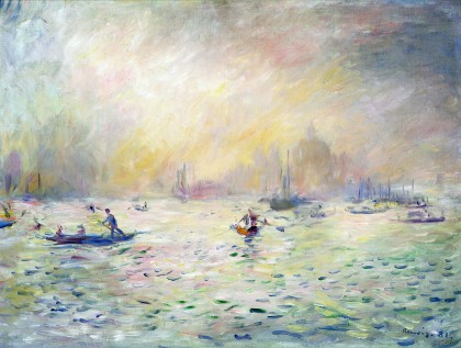 Venise — brouillard, 1881, Auguste Renoir