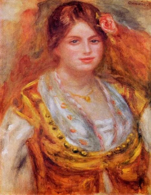 Portrait de Mademoiselle François, 1917, Auguste Renoir