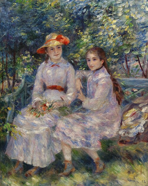Les Filles de Durand-Ruel, 1882, Auguste Renoir