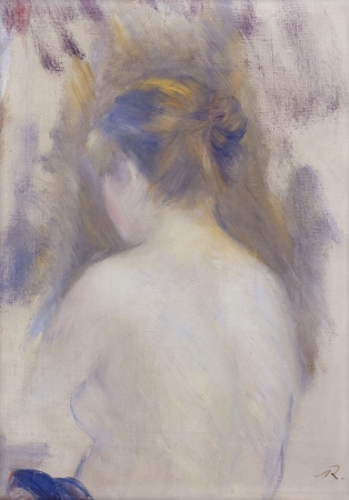 Femme vue de dos, 1876, Auguste Renoir