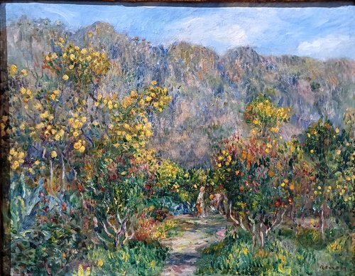 Landscape with Mimosas, 1912, Auguste Renoir