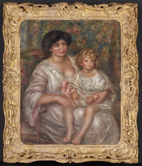 Mère et enfant, 1910, Auguste Renoir
