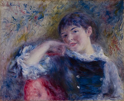 The Dreamer, 1879, Auguste Renoir