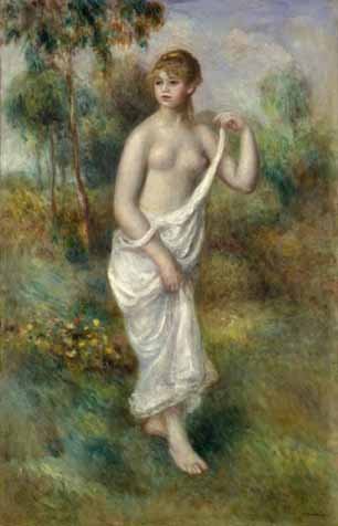 Baigneuse, 1887, Auguste Renoir