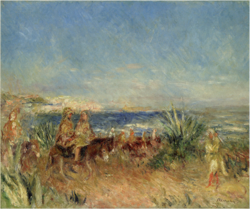 Arabs on Donkeys, 1881, Auguste Renoir
