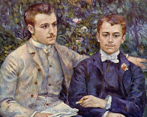 Charles et Georges Durand-Ruel, 1882, Pierre-Auguste Renoir