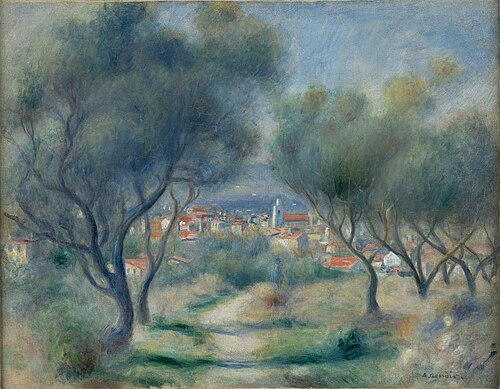 Paysage, 1902, Auguste Renoir