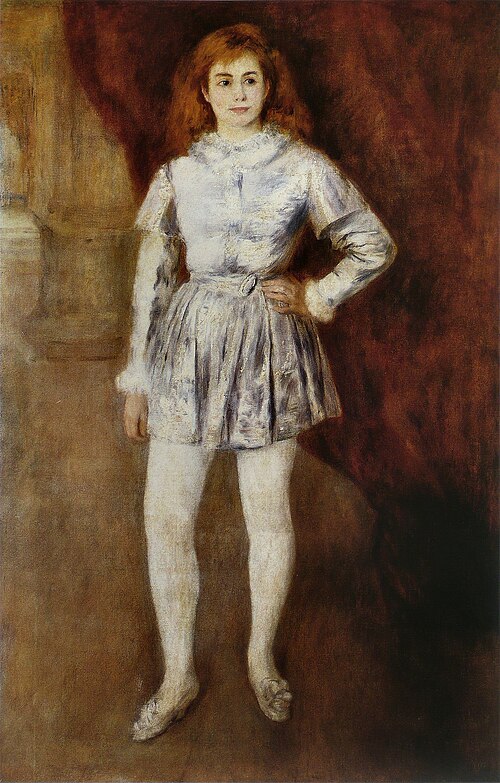 Madame Henriot en travesti, 1876, Auguste Renoir
