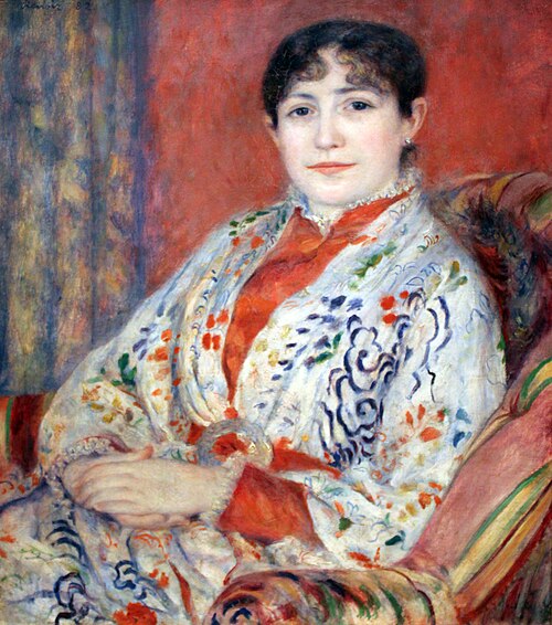 Madame Hériot, 1882, Auguste Renoir
