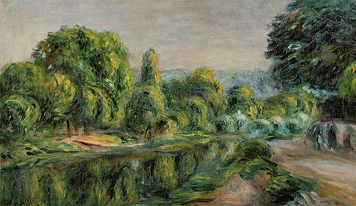 Le Bras vif à Croissy, 1911, Auguste Renoir