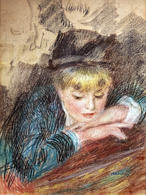 Portrait de jeune fille, 1879, Pierre-Auguste Renoir