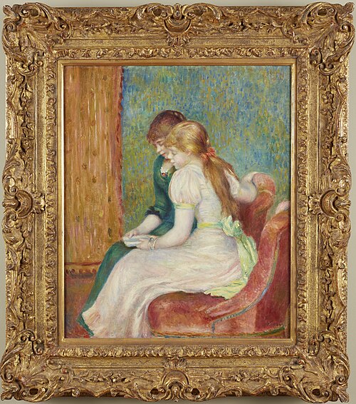 Young Girls Reading, 1891, Auguste Renoir