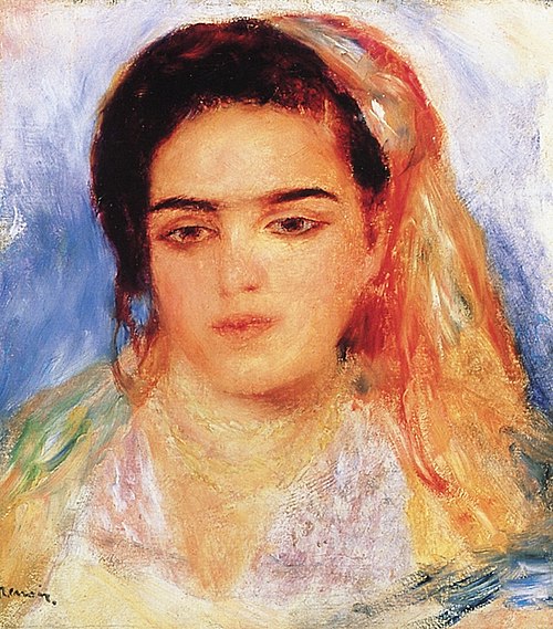 Young Algerian Girl, 1882, Pierre-Auguste Renoir