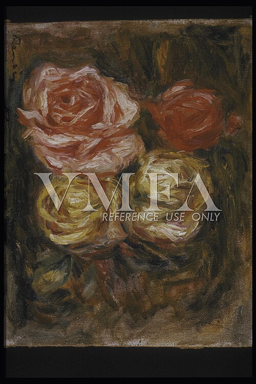 Roses, 1917, Pierre-Auguste Renoir