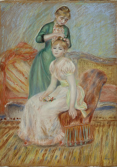 La Toilette, 1889, Auguste Renoir
