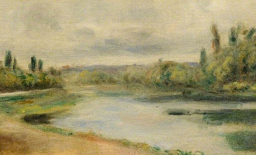 La rivière, , Pierre-Auguste Renoir