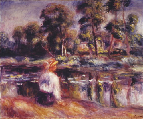 L'Étang de Chaville, 1911, Auguste Renoir